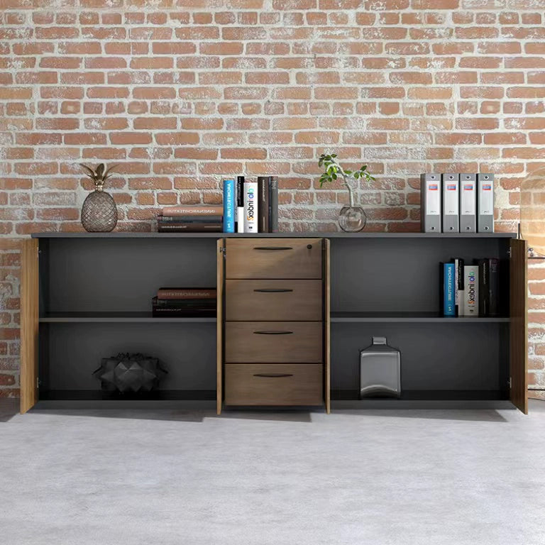 Low Cabinet File Storage W/Lock Drawers