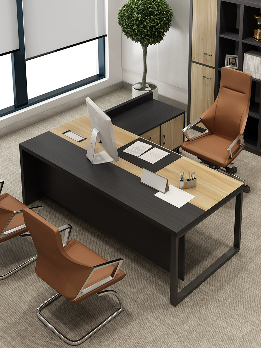 Desk Wooden 1.8M Book Table Desk Wood Furniture