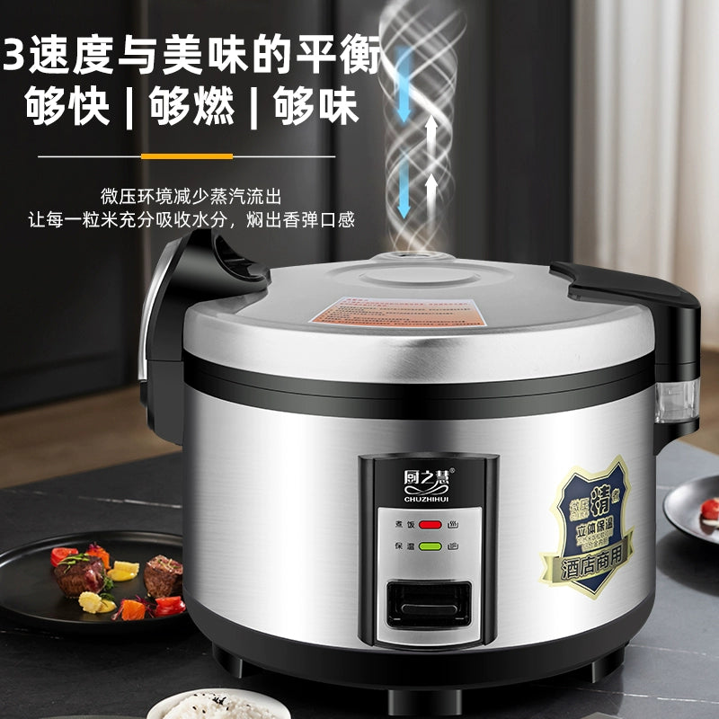 Kitchen Zhihui Super Large Canteen Non-Stick Rice Cooker