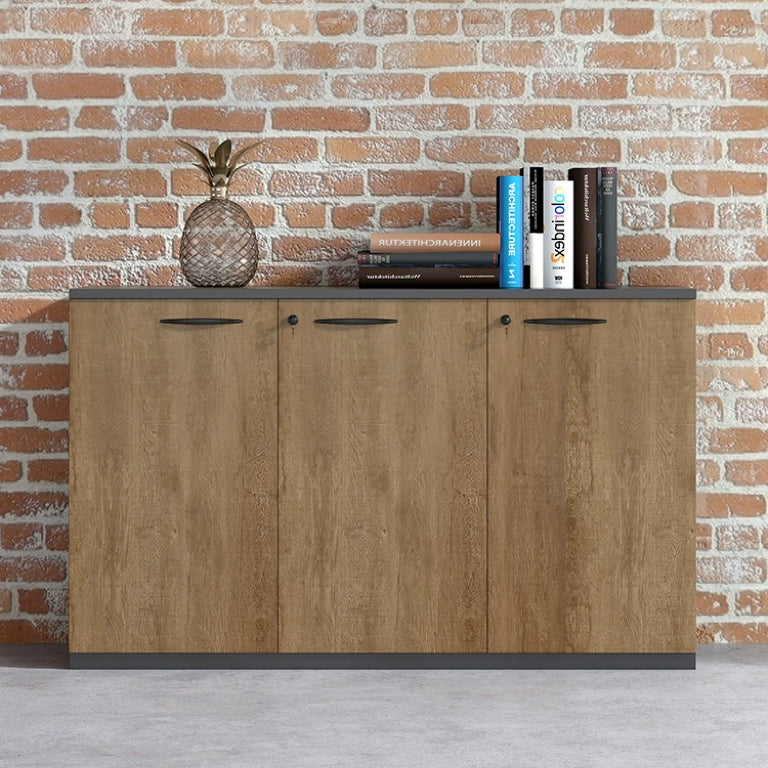 Low Cabinet File Storage W/Lock Drawers