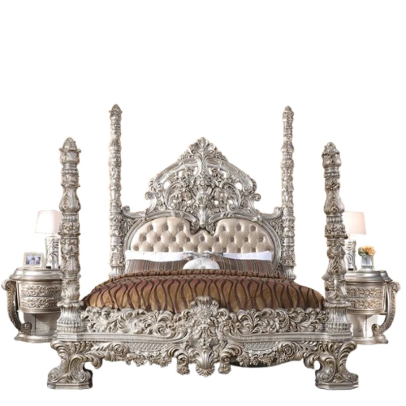 Double Light Full Size Luxury Bed Modern High End Design