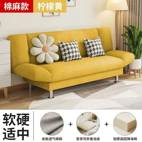 Nordic Fabric Bed Lazy Sofa Foldable Z