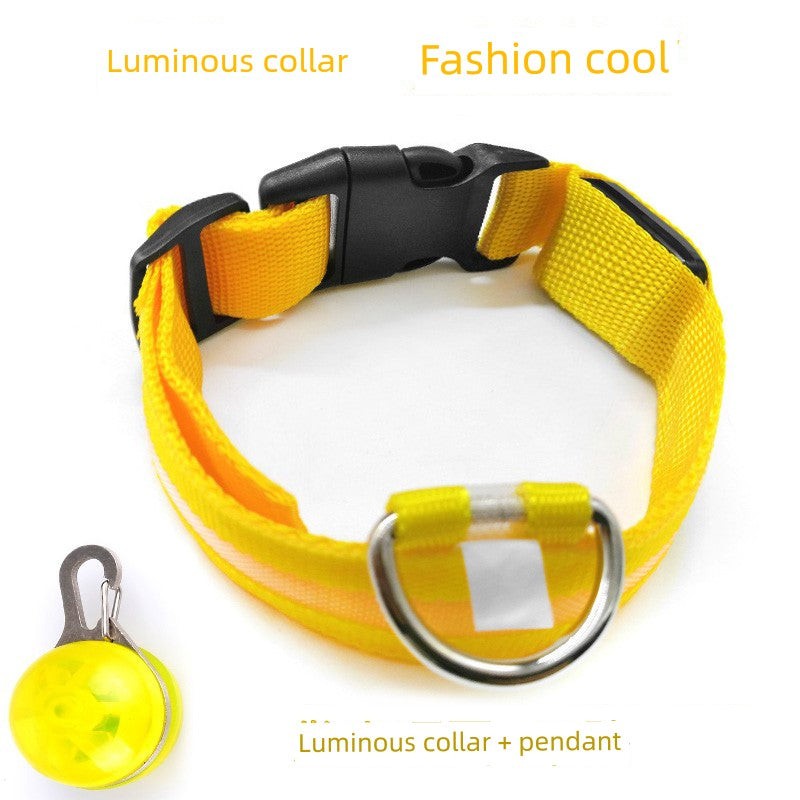 Corgi Dog Luminous Collar