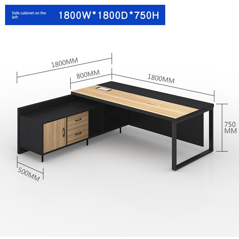 Desk Wooden 1.8M Book Table Desk Wood Furniture