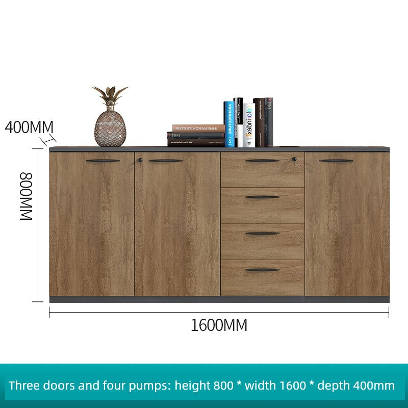 Low Cabinet File Storage W/Lock Drawers