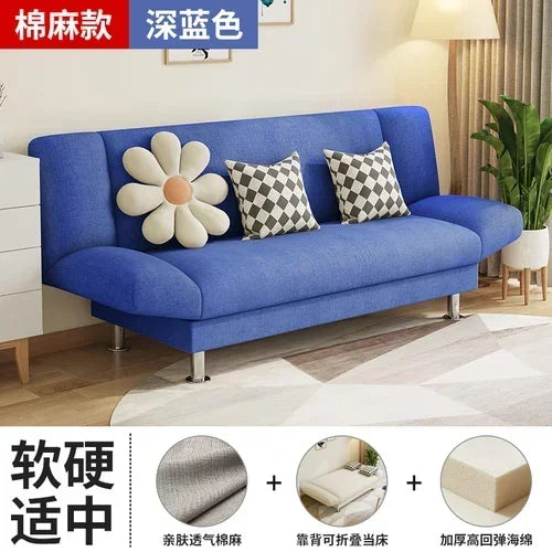 Nordic Fabric Bed Lazy Sofa Foldable Z