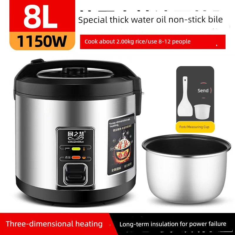 Kitchen Zhihui Super Large Canteen Non-Stick Rice Cooker