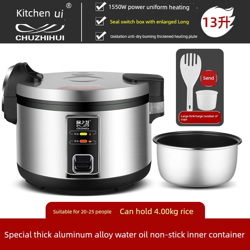 Kitchen Zhihui Super Large Canteen Non-Stick Rice Cooker