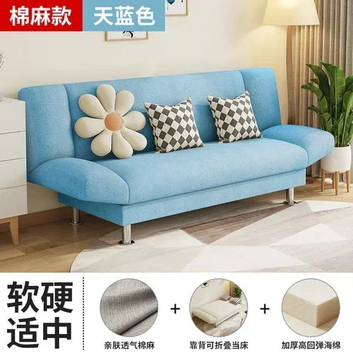 Nordic Fabric Bed Lazy Sofa Foldable Z