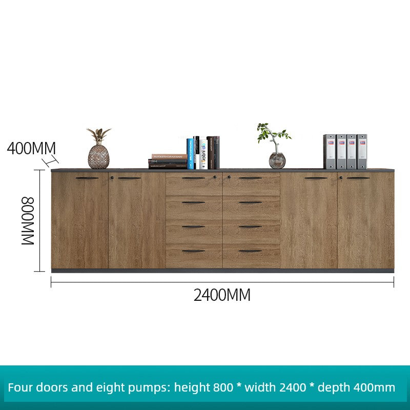 Low Cabinet File Storage W/Lock Drawers