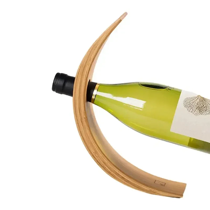 Bamboo Product Balance Wine Rack