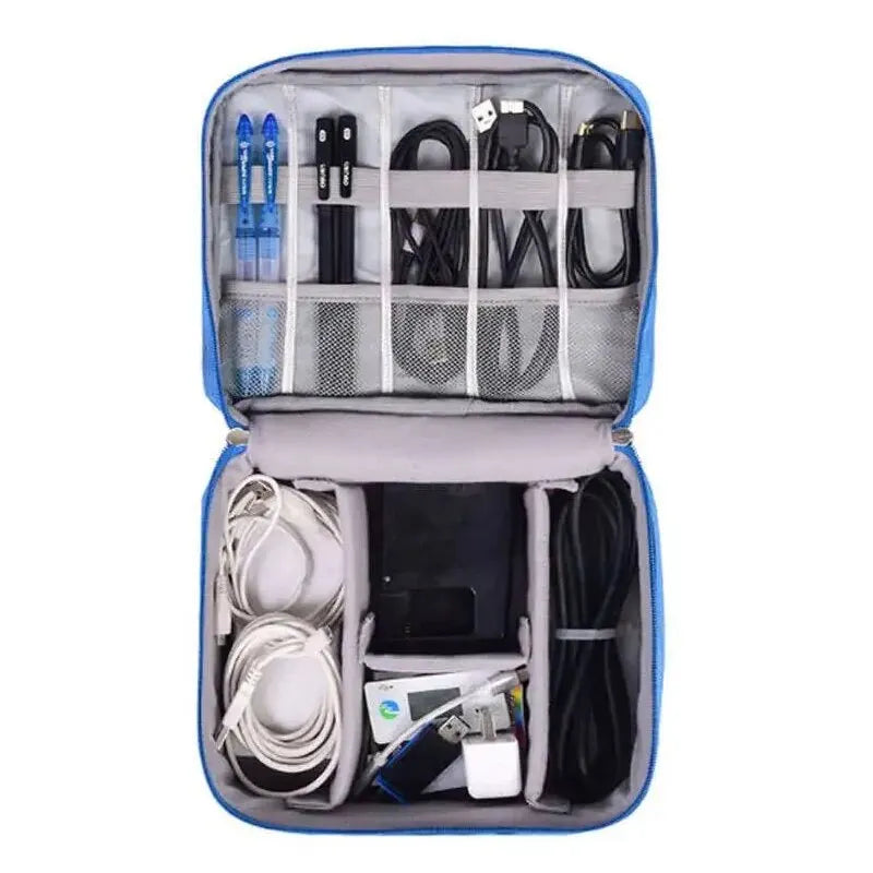 Cable Storage Bag Waterproof Digital Electronic Organizer