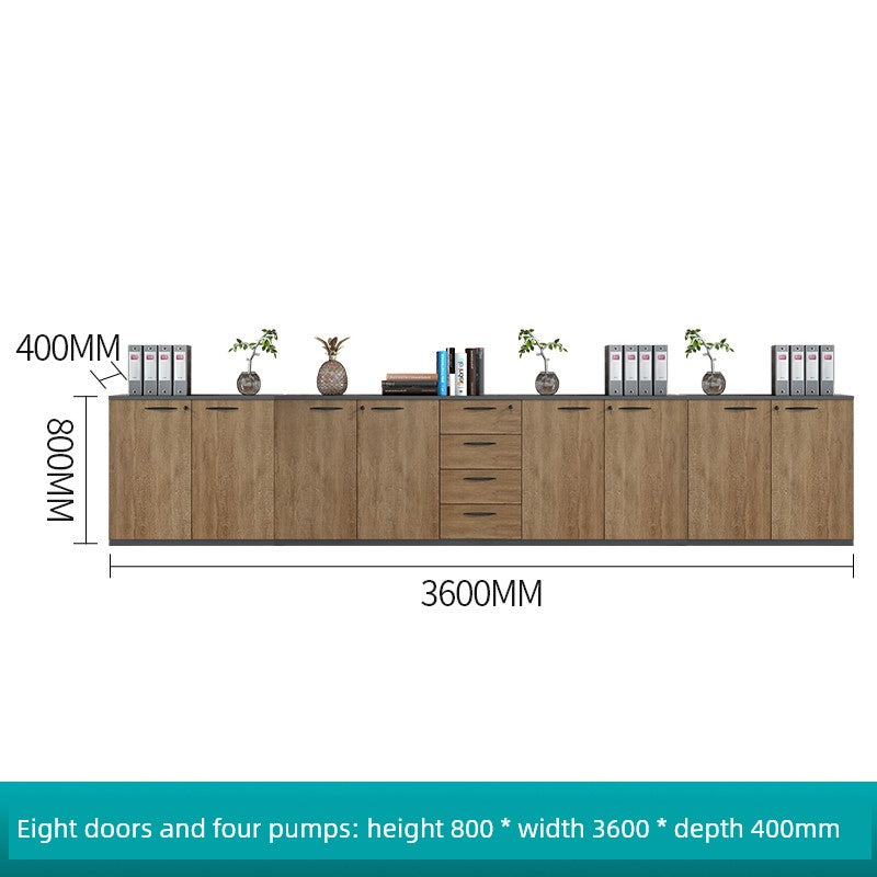 Low Cabinet File Storage W/Lock Drawers