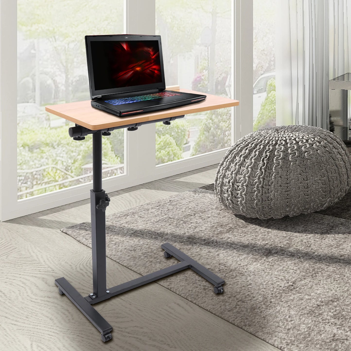 Adjustable Laptop Desk 360° Rotating Tabletop Mobile Stand